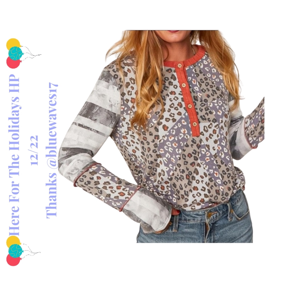 Grace Patchwork Top